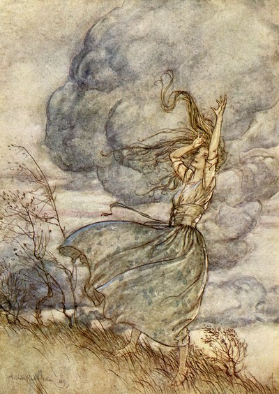 Undine, Friedrich de la Motte Fouqué by Arthur Rackham