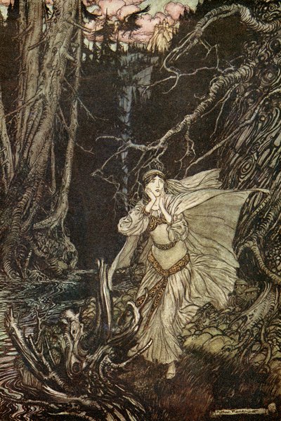 Undine, Friedrich de la Motte Fouqué by Arthur Rackham