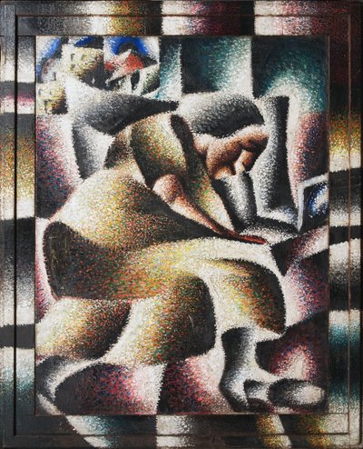 Okuyan Bir Kadın, 1920. by Arthur Segal