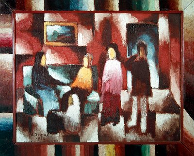 İçişleri, 1918 by Arthur Segal