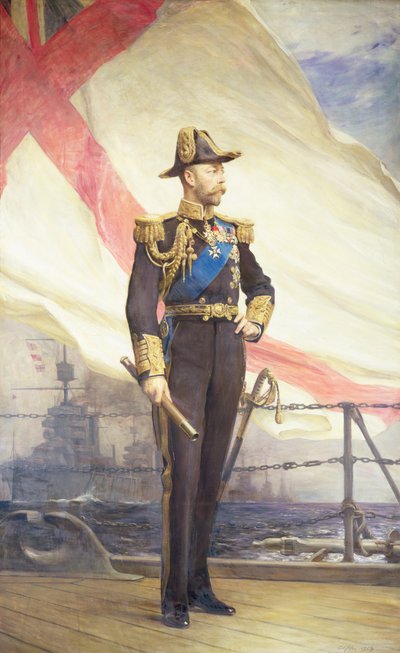 Kral George V by Arthur Stockdale Cope