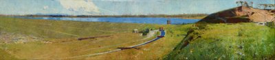 Beklenti rezervuarı by Arthur Streeton