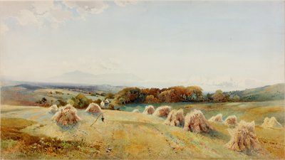 Windermere Tepeleri'nde, 1909'dan önce (Suluboya ve guaj) by Arthur Tucker