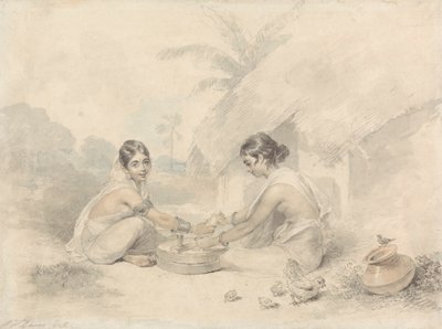 Bengalli Yerli Kadınlar by Arthur William Devis