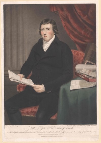 1. Vikont Melville Dundas by Artist Unknown