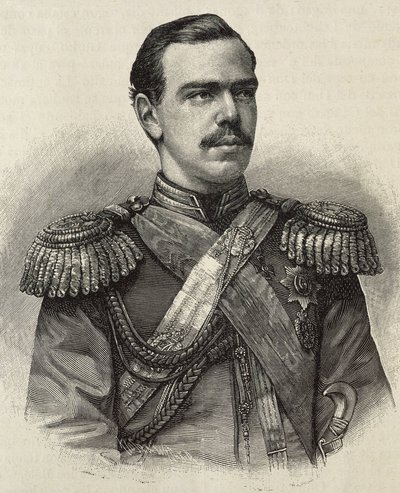 ALEXANDER III of Russia (1845-1894). Rusya Çarı (1881-1894), Aleksandr II