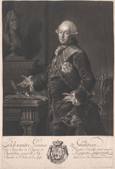 Alexander count Galitzin by Artist Unknown