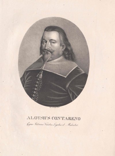 Alvise Contarini (baskı) by Artist Unknown