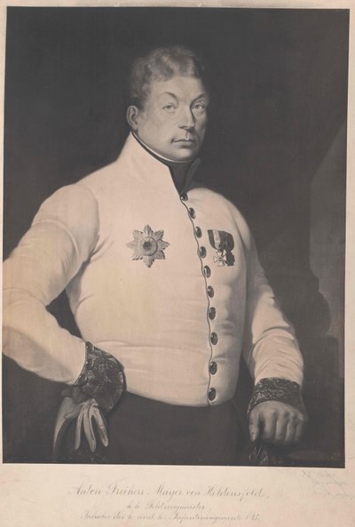 Anton Baron Mayer von Heldensfeld by Artist Unknown
