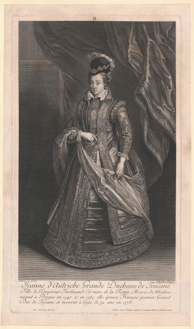 Avusturya Arşidüşesi Johanna by Artist Unknown
