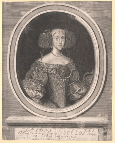 Avusturya Arşidüşesi Klaudia Felicity by Artist Unknown