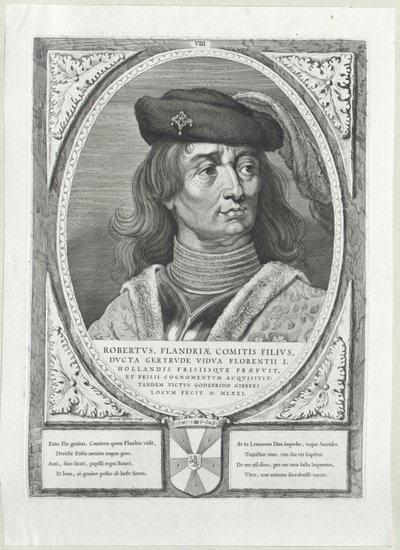 Flandre Kontu Frizyalı Robert I by Artist Unknown
