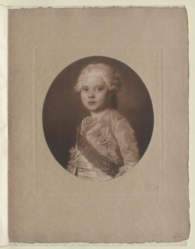 Fransa Veliahtı Louis XVII. by Artist Unknown