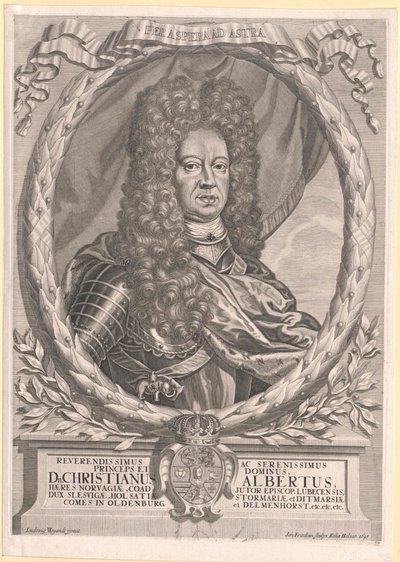 Holstein-Gottorp Dükü Christian Albert by Artist Unknown