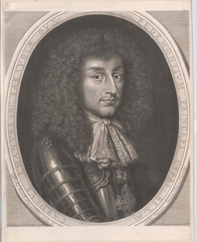 Savoy Dükü Karl Immanuel II by Artist Unknown