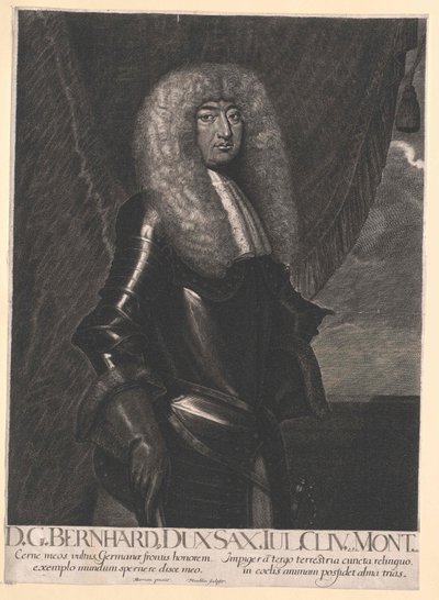 Saxe-Jena Dükü Bernard by Artist Unknown