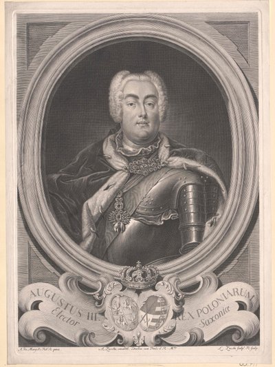 Saksonya Seçmeni Frederic August II by Artist Unknown