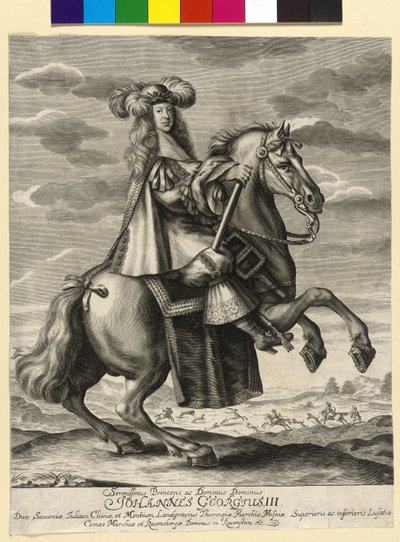 Saksonya Seçmeni Johann George III by Artist Unknown