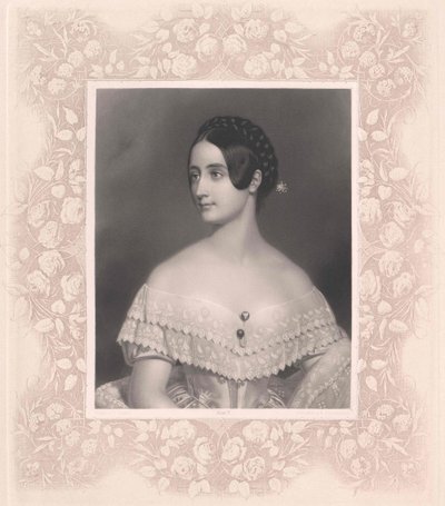 Emily Mansfield (baskı) by Artist Unknown
