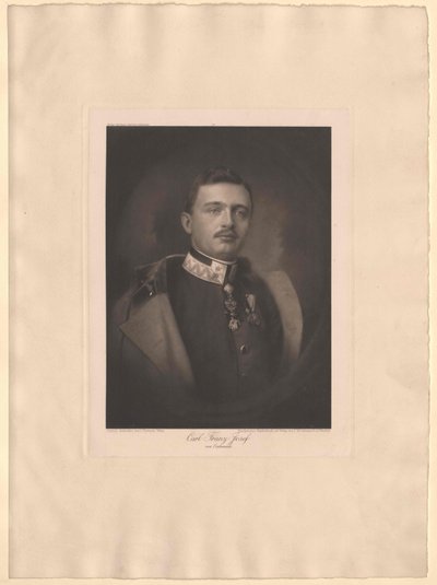 Avusturya İmparatoru I. Charles (baskı) by Artist Unknown