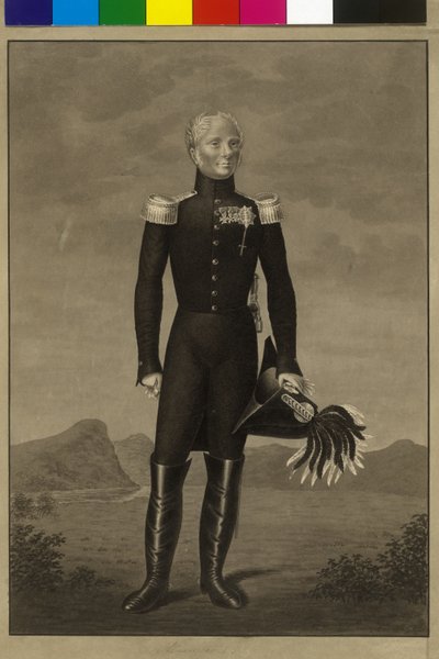 Rusya İmparatoru I. Aleksandr by Artist Unknown