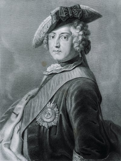 FREDERICK II "the Geat" (1712-1786). Prusya Kralı (1740-1786). by Artist Unknown