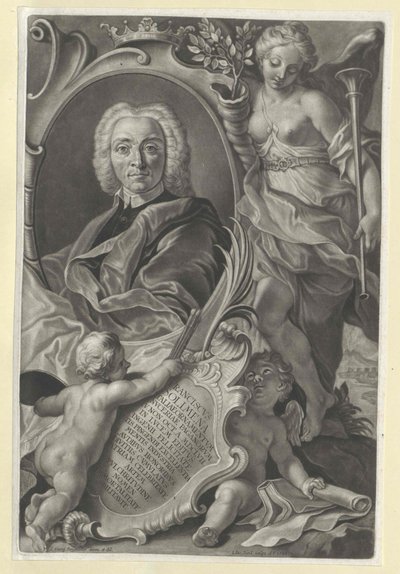 Francesco Solimena (baskı) by Artist Unknown