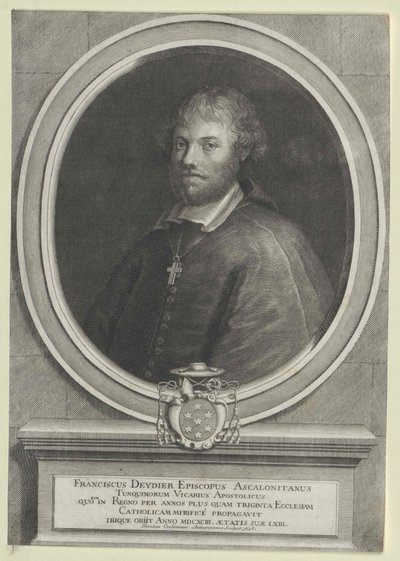 Francois Deidier (baskı) by Artist Unknown