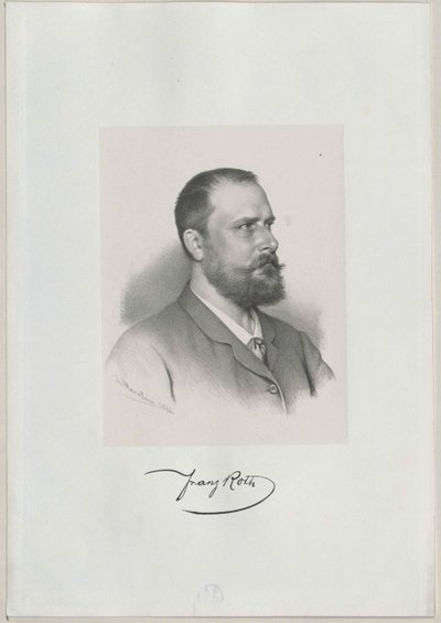 Franz Roth (baskı) by Artist Unknown