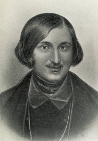 GOGOL, Nikolai Vasilievich (1809-1852). Rus romancı ve oyun yazarı. Gravür. by Artist Unknown
