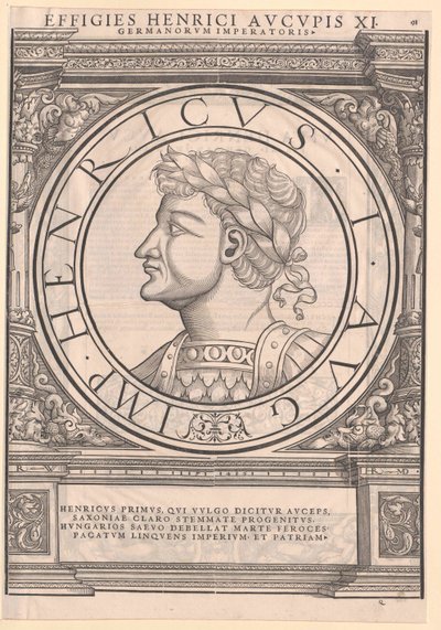 Alman Kralı I. Henry by Artist Unknown