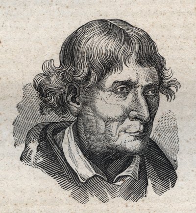 Giovanni Battista Casti - 1724-1803 İtalyan şair, hicivci ve komik opera librettolarının yazarı - by Artist Unknown