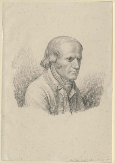 Giuseppe Lodovico Biamonti (baskı) by Artist Unknown