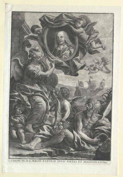 Toskana Büyük Dükü Cosimo III de Medici by Artist Unknown