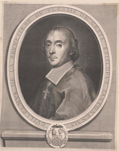 Guillaume de La Brunetiere you Plessis-Gest00000000 (baskı) by Artist Unknown