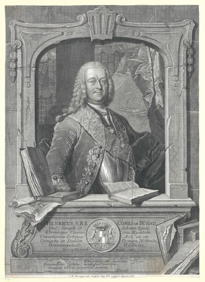 Henry Kont von Buenau by Artist Unknown