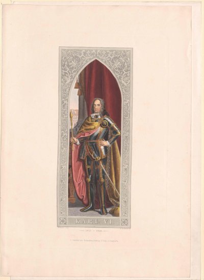 Kutsal Roma İmparatoru Charles VI by Artist Unknown
