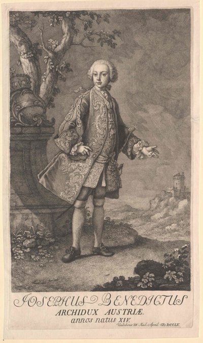 Kutsal Roma İmparatoru Joseph II by Artist Unknown