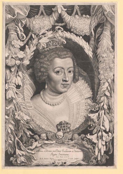İspanya Infantası Anna by Artist Unknown