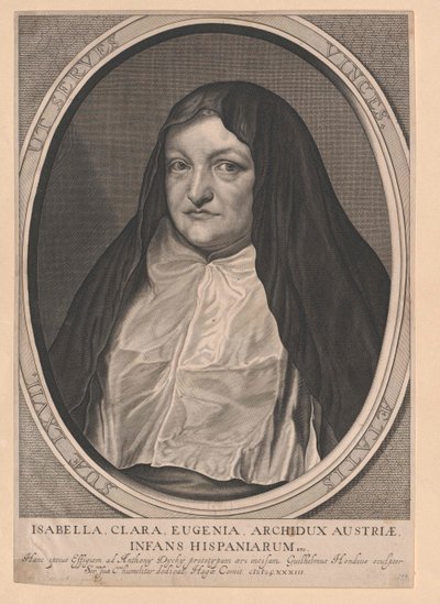 İspanya Infantası Isabella Clara Eugenia by Artist Unknown