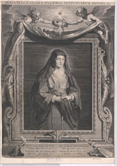 İspanya Infantası Isabella Clare Eugenia by Artist Unknown