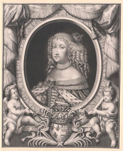 İspanya Infantası Maria Theresa (baskı) by Artist Unknown