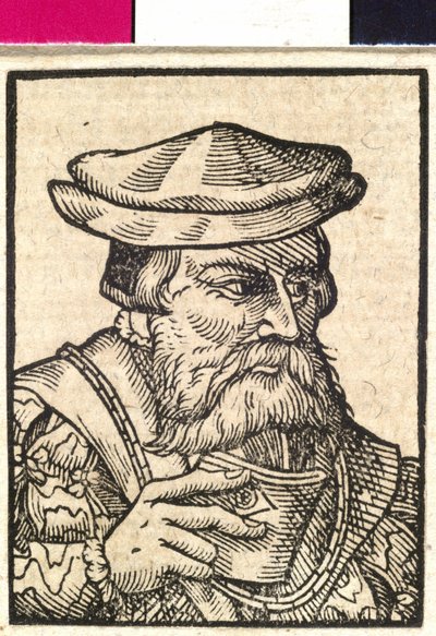 Joachim von Watt (baskı) by Artist Unknown
