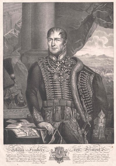 Johann Kont Frimont von Palota by Artist Unknown