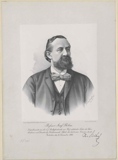 Joseph Boehm (baskı) by Artist Unknown