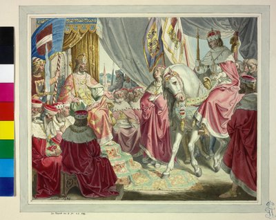 Habsburg Kralı I. Rudolf by Artist Unknown