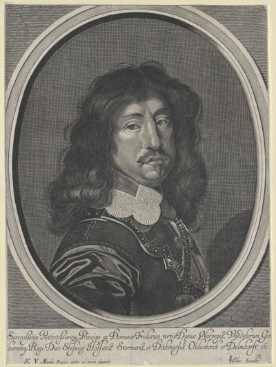 Danimarka Kralı Frederic III by Artist Unknown