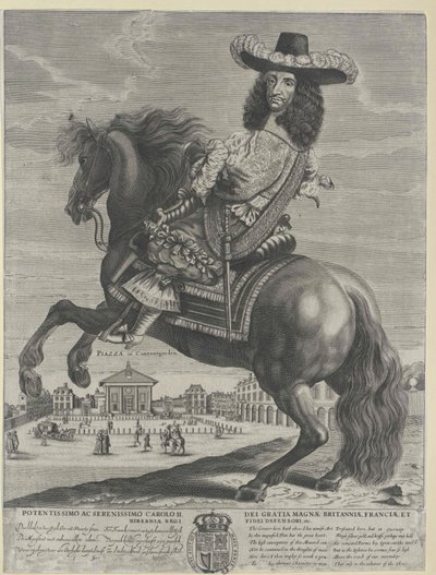 İngiltere Kralı Charles II by Artist Unknown