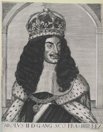 İngiltere Kralı Charles II by Artist Unknown