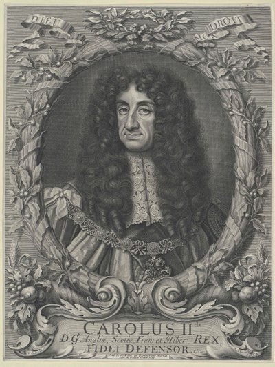 İngiltere Kralı Charles II by Artist Unknown